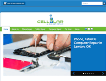 Tablet Screenshot of cellulargadgetrepairs.com